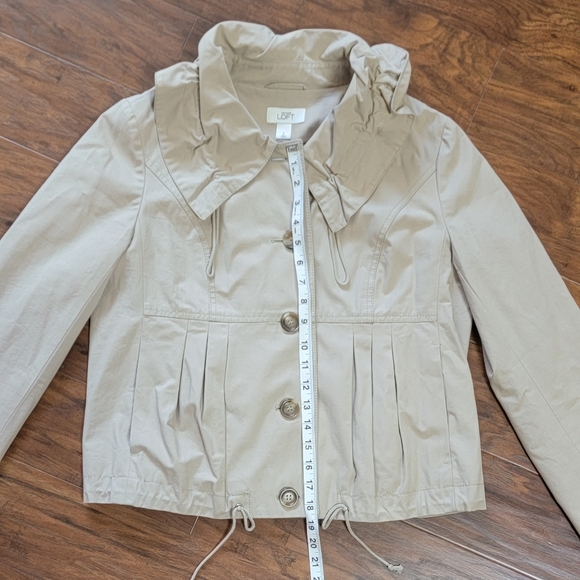 Ann Taylor LOFT Off-White Women's Jacket Size Small - Picture 6 of 9